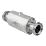 VMC (RM) - 위생 나사산 스피갓이 있는 VMC 공압 핀치 밸브(DIN 11853-1 / DIN 11864-1)